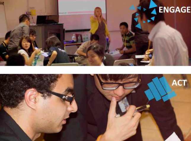 Podczas jednego z prowadzonych przeze mnie warsztatów, symulacja pracy w startupie