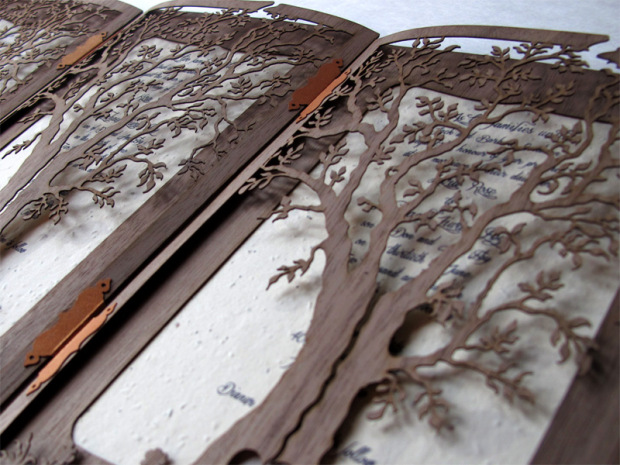 WalnutWoodLaserCutWeddingInvite1