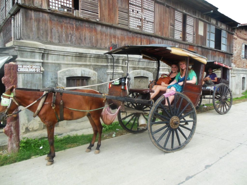 Być w Vigan i nie przejechać się calesą - to byłaby zbrodnia!