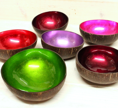 fair trade blog laquered coconut bowls