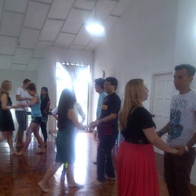 Warsztaty z salsy w biurze