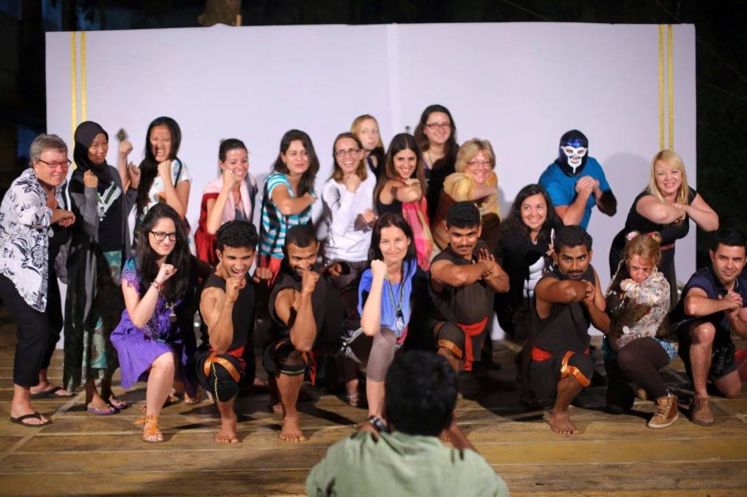 Kerala Blog Express i wojownicy kalari