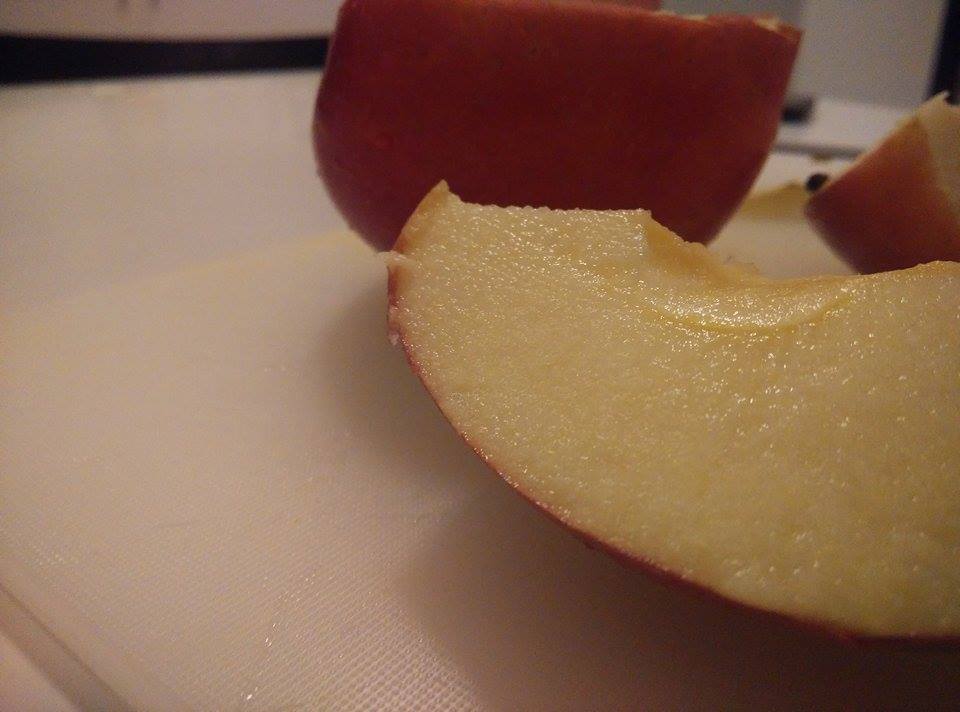 Superjabłko w akcji - bardzo soczyste!