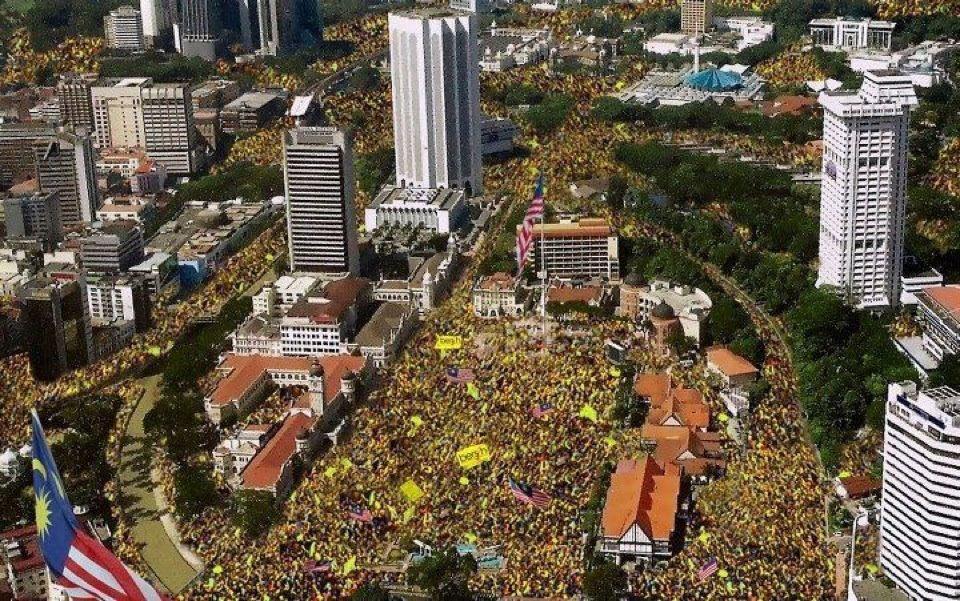 Protest ruchu Bersih, Kuala Lumpur, rok 2012