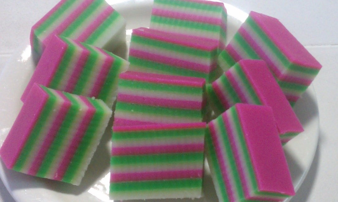 kuih lapis z Malezji