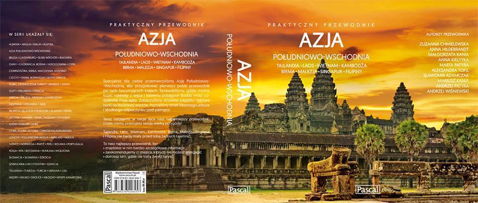 "Southeast Asia" - guidebook co-authored by Zuzanna, publ. 2015