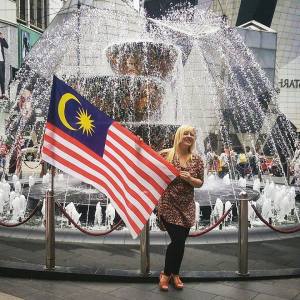Zuzanna in Kuala Lumpur, 2016