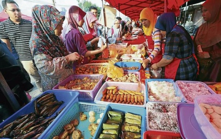 Bazar ramadanowy! Tyle cudowności na ulicy!