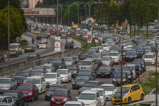 Godziny szczytu w Kuala Lumpur