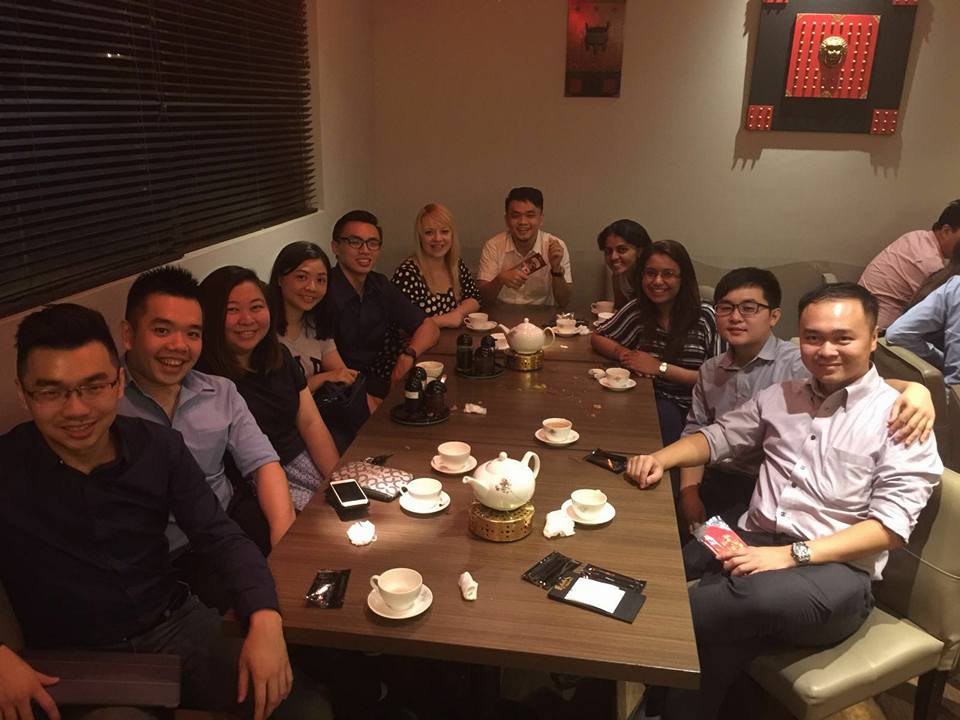 Chińska herbatka z okazji Chińskiego Nowego Roku, rok 2016